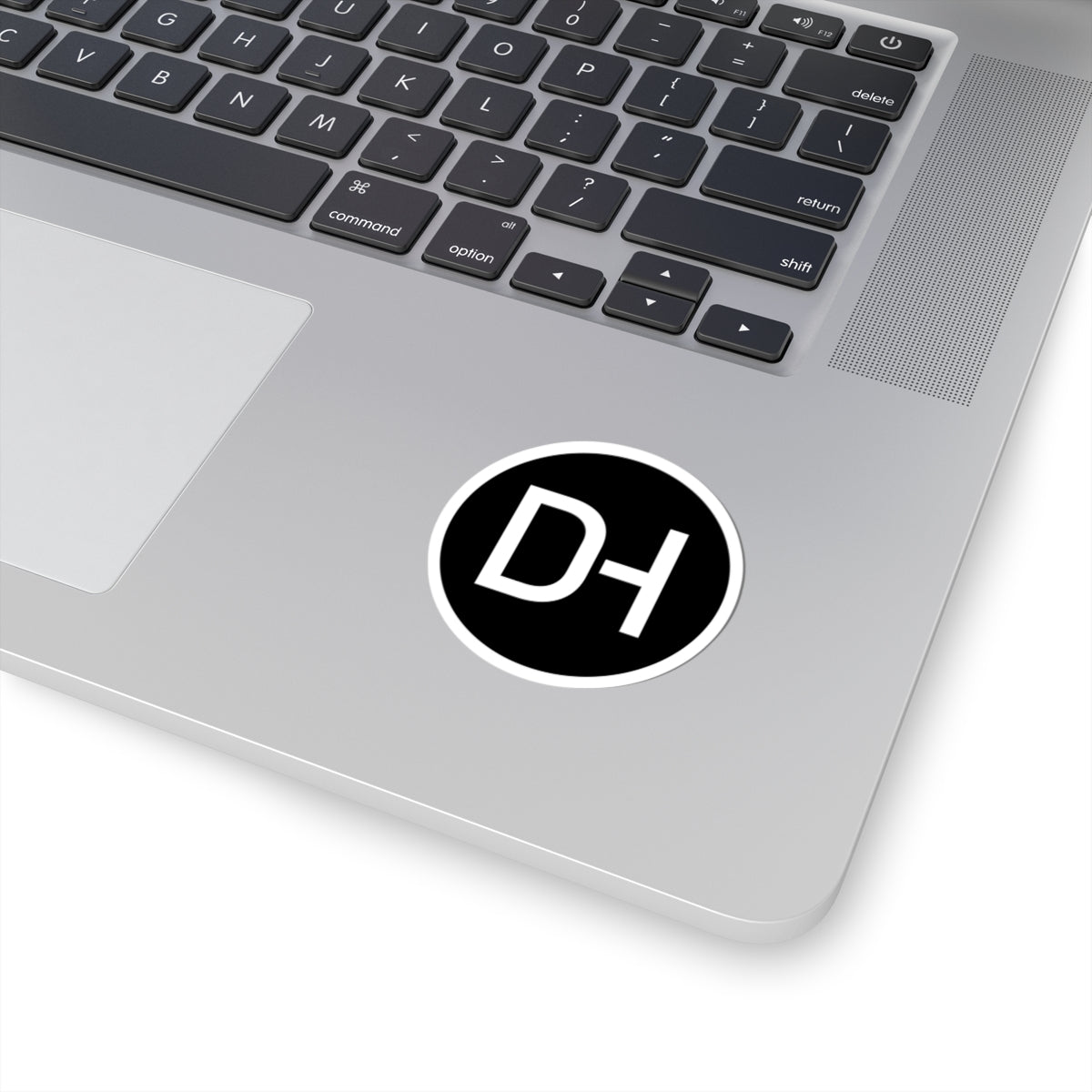 DH Logo Sticker (White)