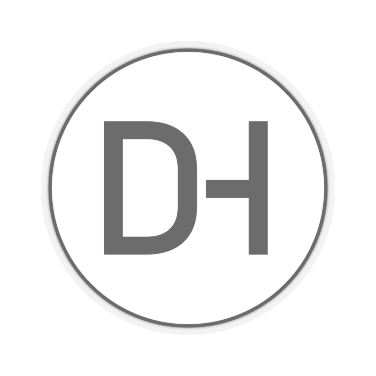 DH Logo Sticker (Black)