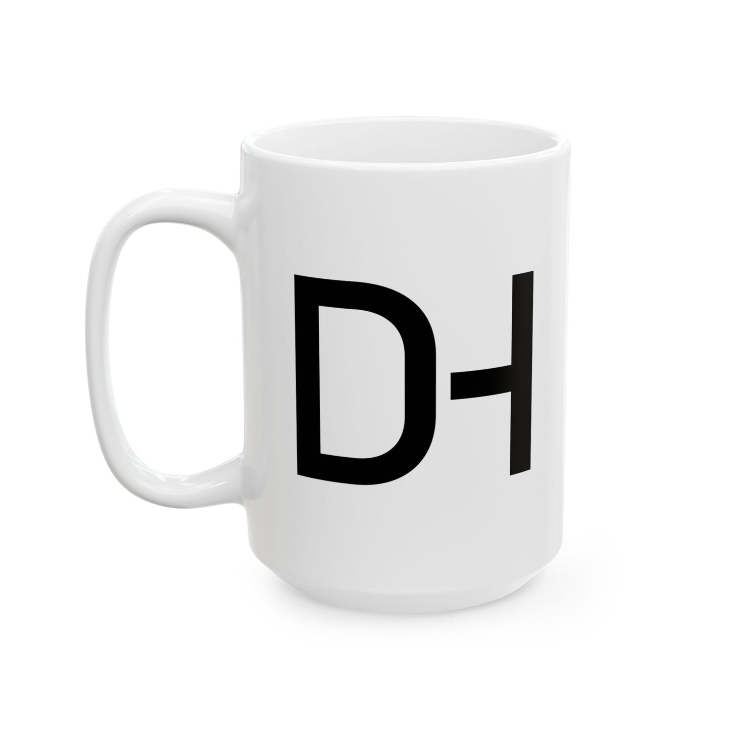 DH Logo Ceramic Mug (11oz, 15oz)